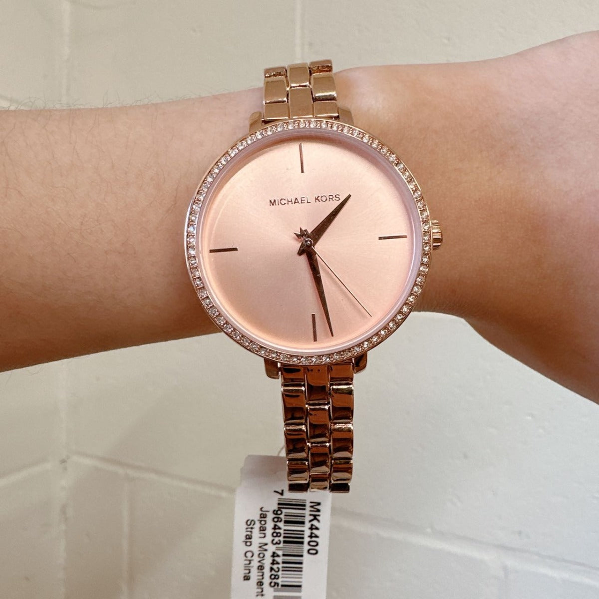Michael Kors MK4400 Women's Charley Three-Hand Rose Gold-Tone Alloy Watch Michael Kors MK4400 Women's Charley Three-Hand Rose Gold-Tone Alloy Watch